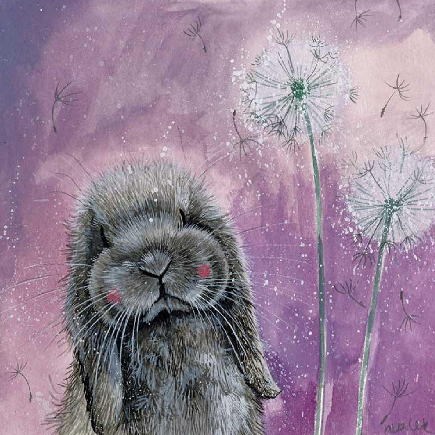 Alex Clark Misty Lop Bunny Rabbit Fridge Magnet - Bunny Creations