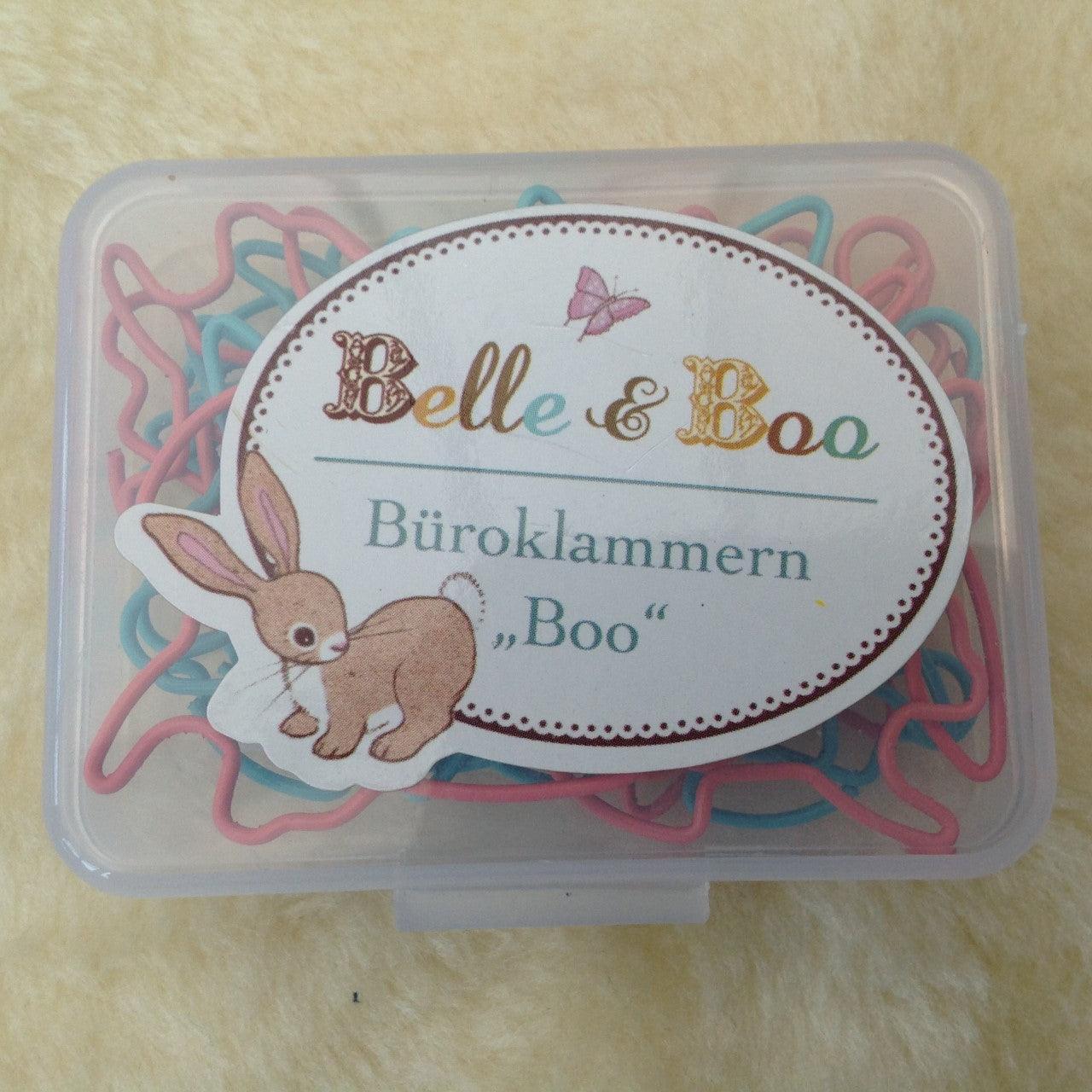 Belle & Boo Bunny Rabbit Shaped Paper Clip Box - Bunny Creations
