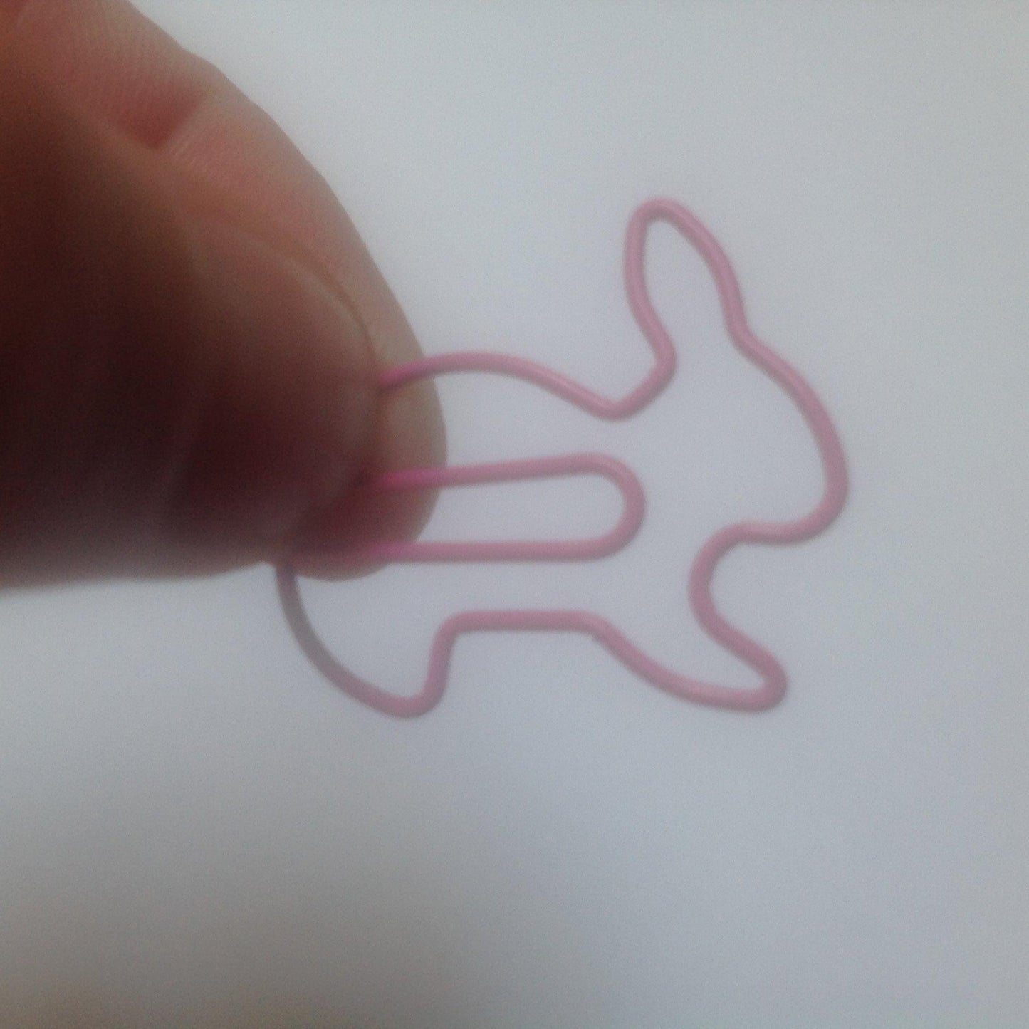 Bunny Shaped Paper Clips - Bunny Creations