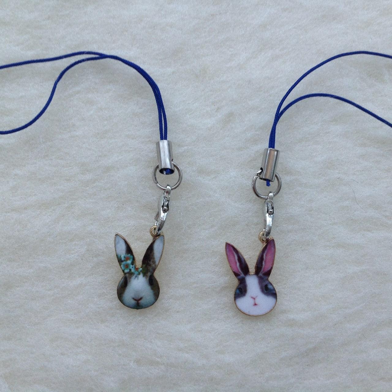 Dutch Bunny Face Charms - Bunny Creations