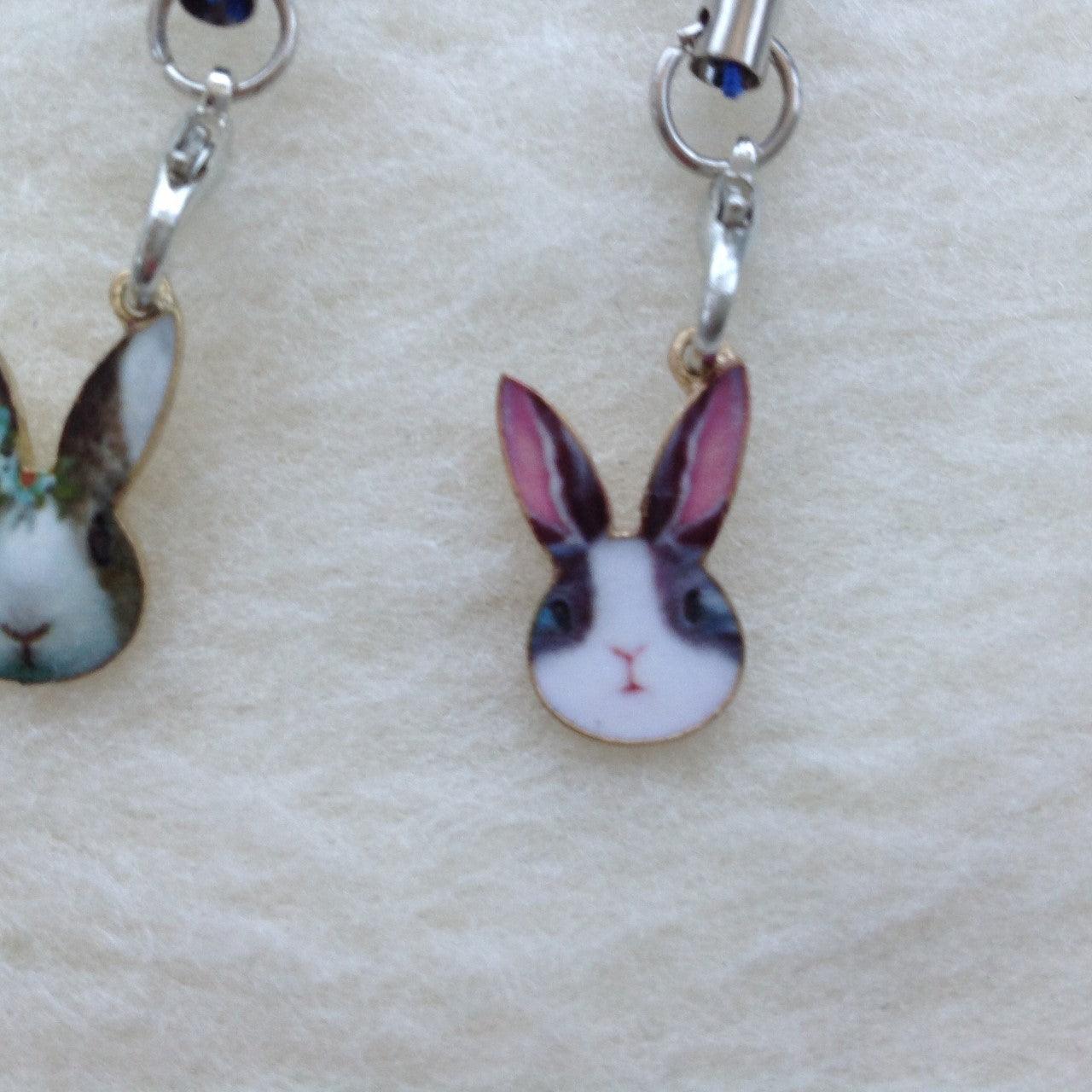 Dutch Bunny Face Charms - Bunny Creations