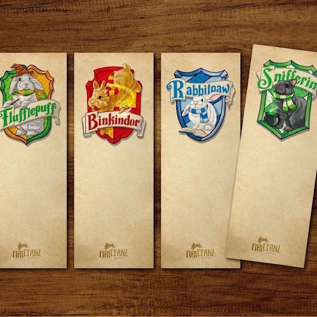 Firlefanz Designs Enchanted Bunnies Bookmarks