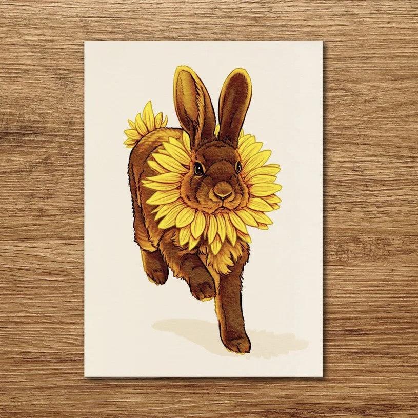 Firlefanz Designs Flower Bunnies Postcards - Bunny Creations