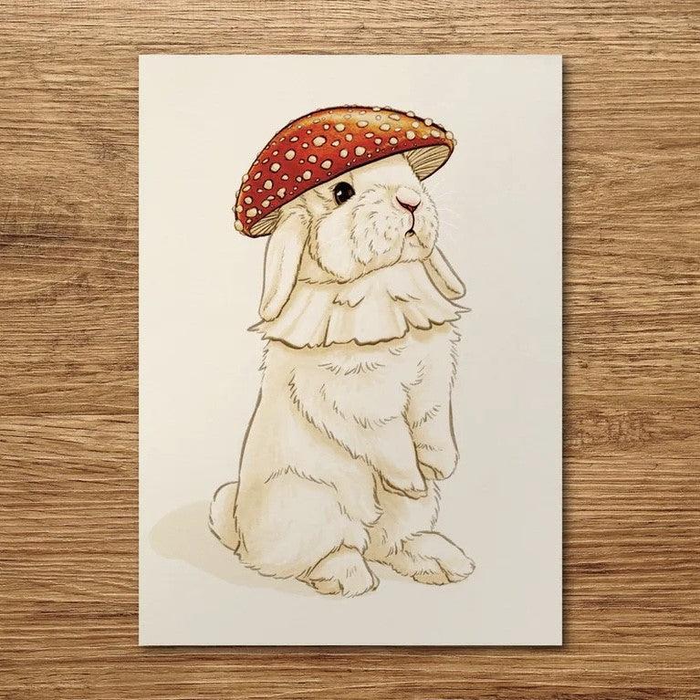 Firlefanz Designs Flower Bunnies Postcards - Bunny Creations