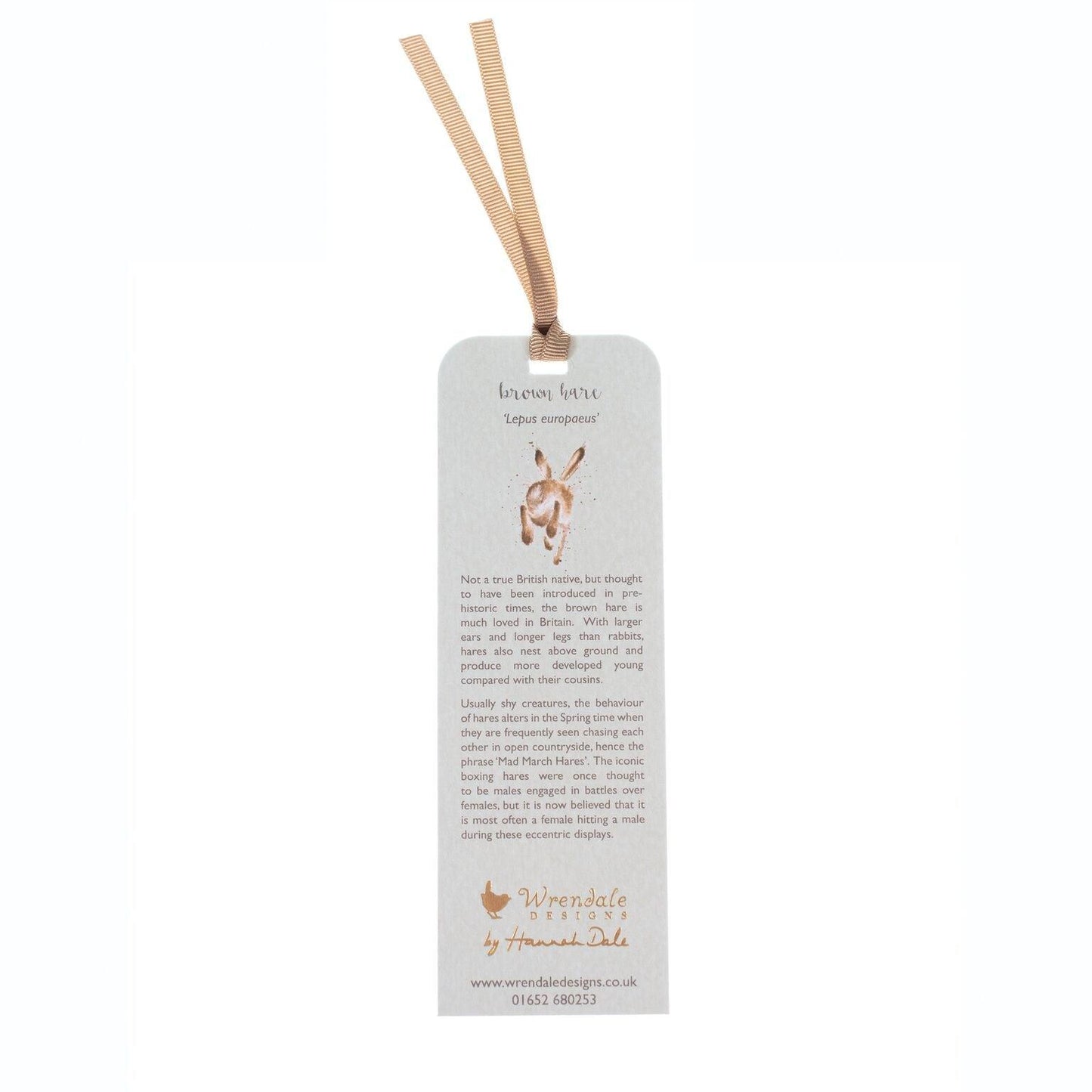 Wrendale Designs Hare Raising Bookmark - Bunny Creations