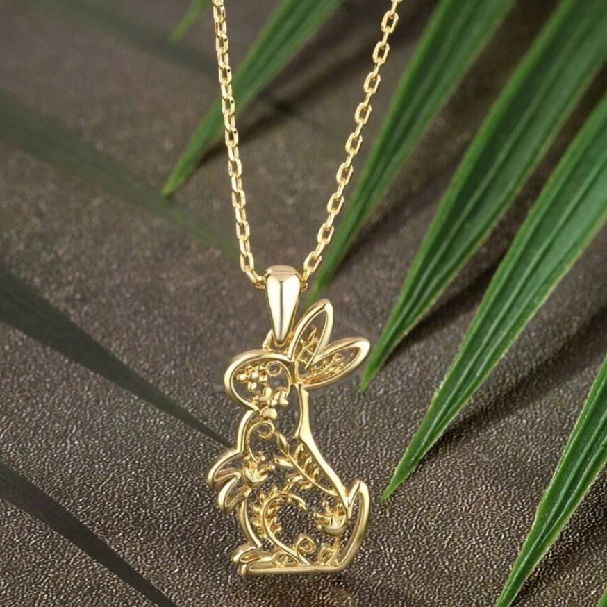 Rabbit clearance pendant necklace