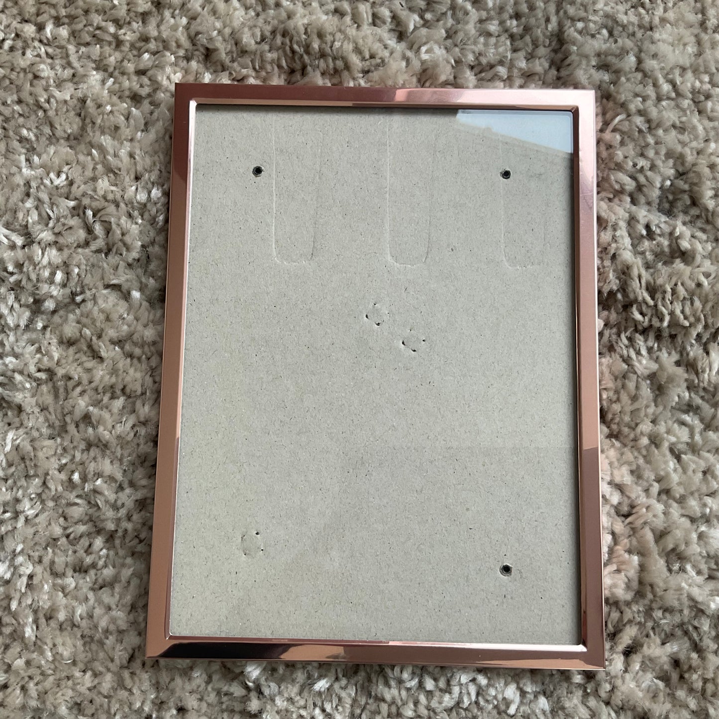 Rose Gold Picture Frame to fit our 6” x 4” Paintings