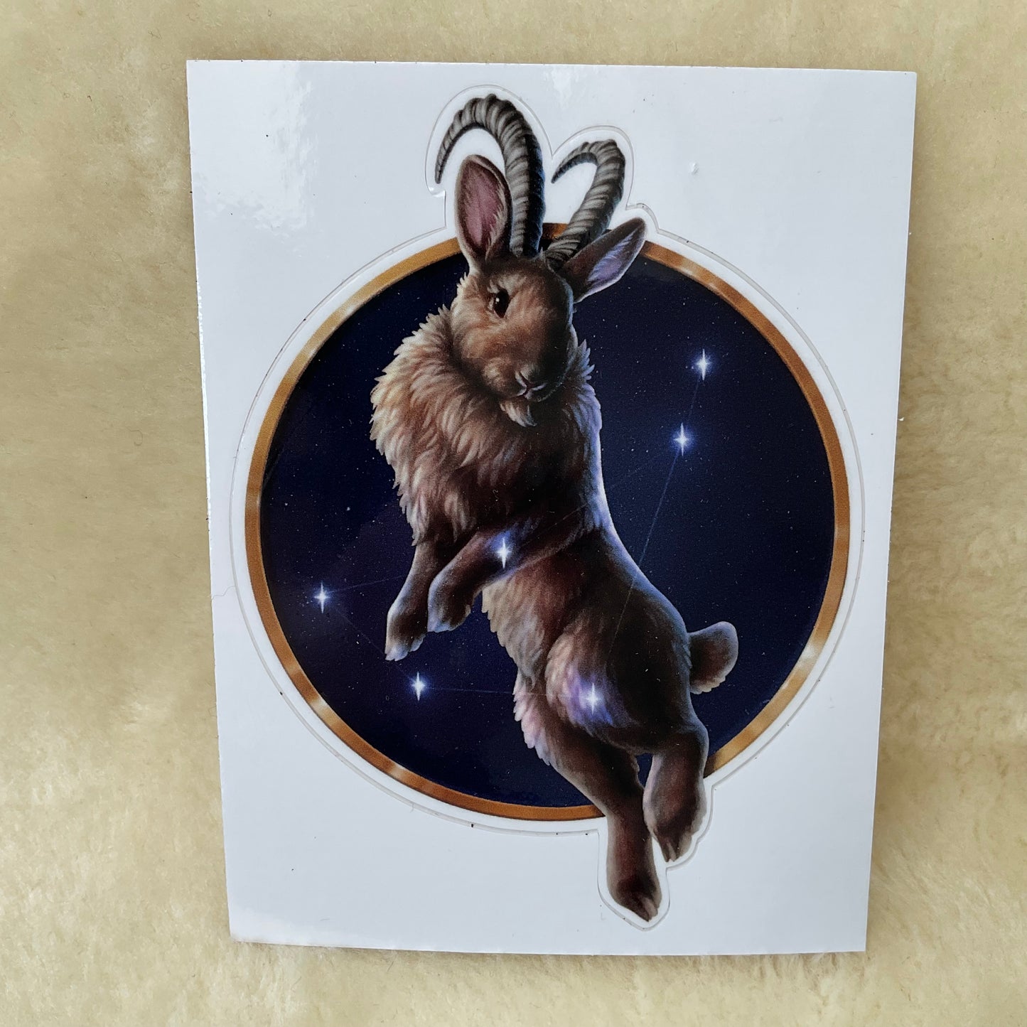Capricorn Firlefanz Designs Zodiac Bunny Rabbit Vinyl Decal Stickers