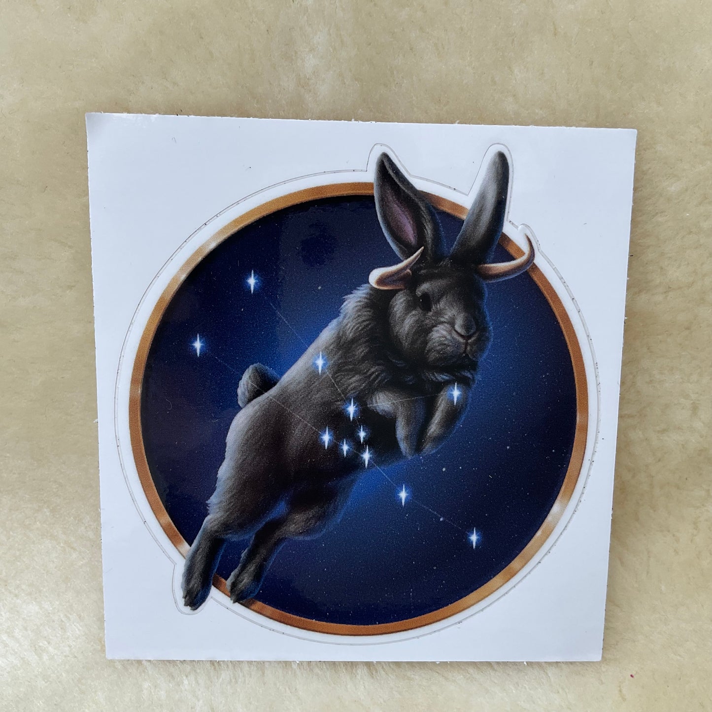 Taurus Firlefanz Designs Zodiac Bunny Rabbit Vinyl Decal Stickers
