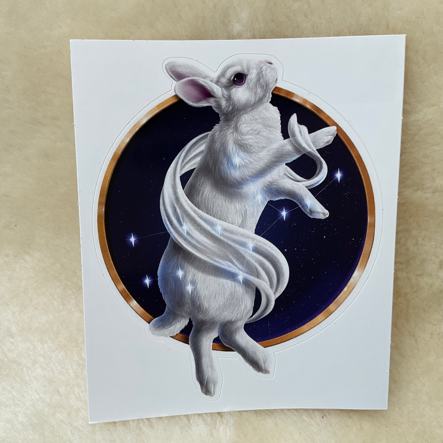 Virgo Firlefanz Designs Zodiac Bunny Rabbit Vinyl Decal Stickers