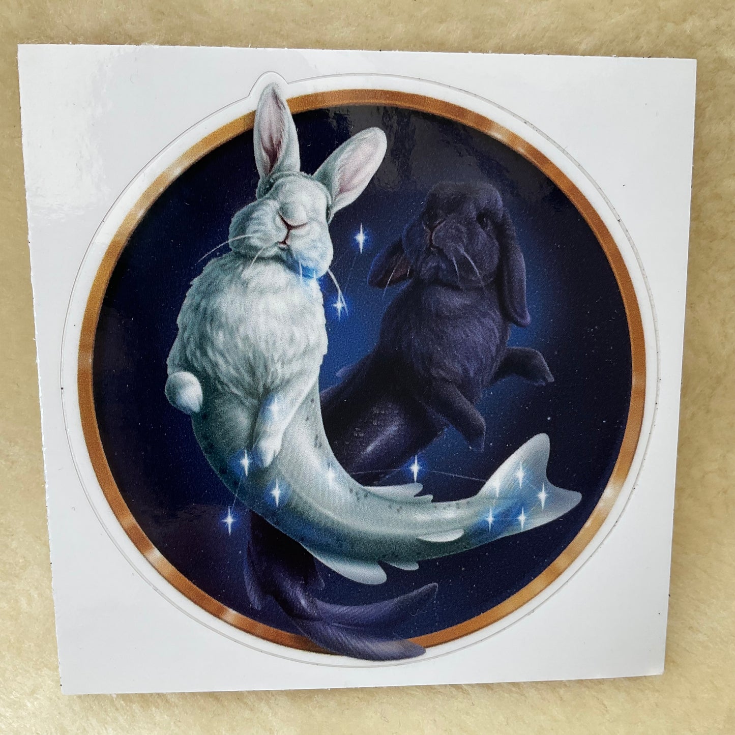 Firlefanz Designs Zodiac Bunny Rabbit Vinyl Decal Sticker - Bunny Creations