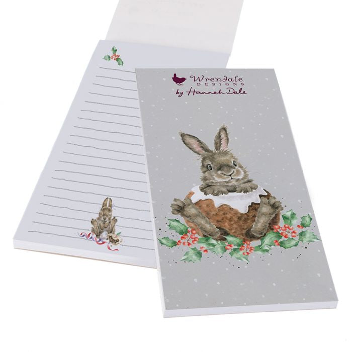 Wrendale Designs Little Pudding Bunny Rabbit Shopping List