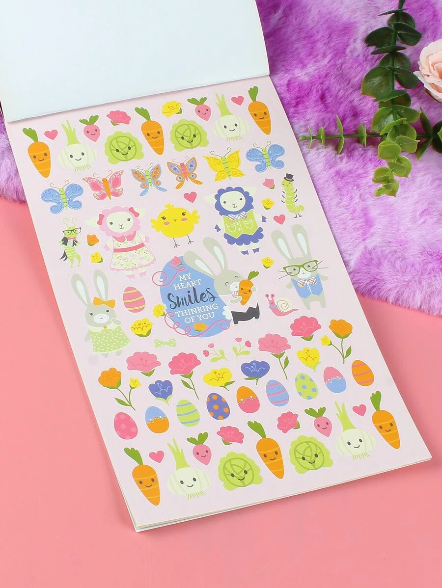 Easter Bunny Sticker Book inside 2