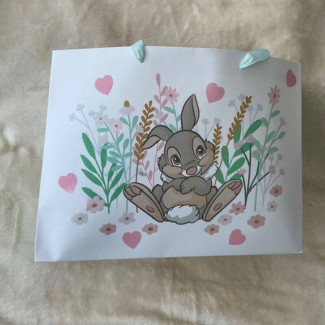 Adorable Thumper Bunny Large Gift Bag - Bunny Creations