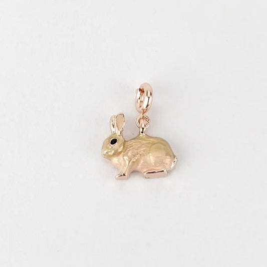 Fable Gold Plated Bunny Rabbit Charm
