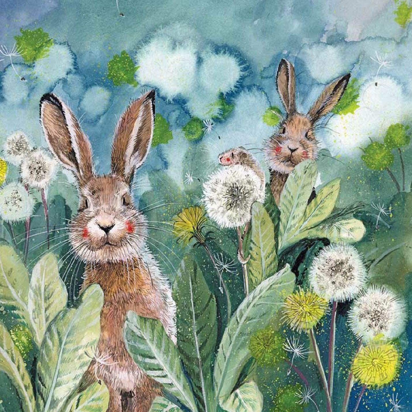 Alex Clark Little Bunny Rabbits Fridge Magnet - Bunny Creations