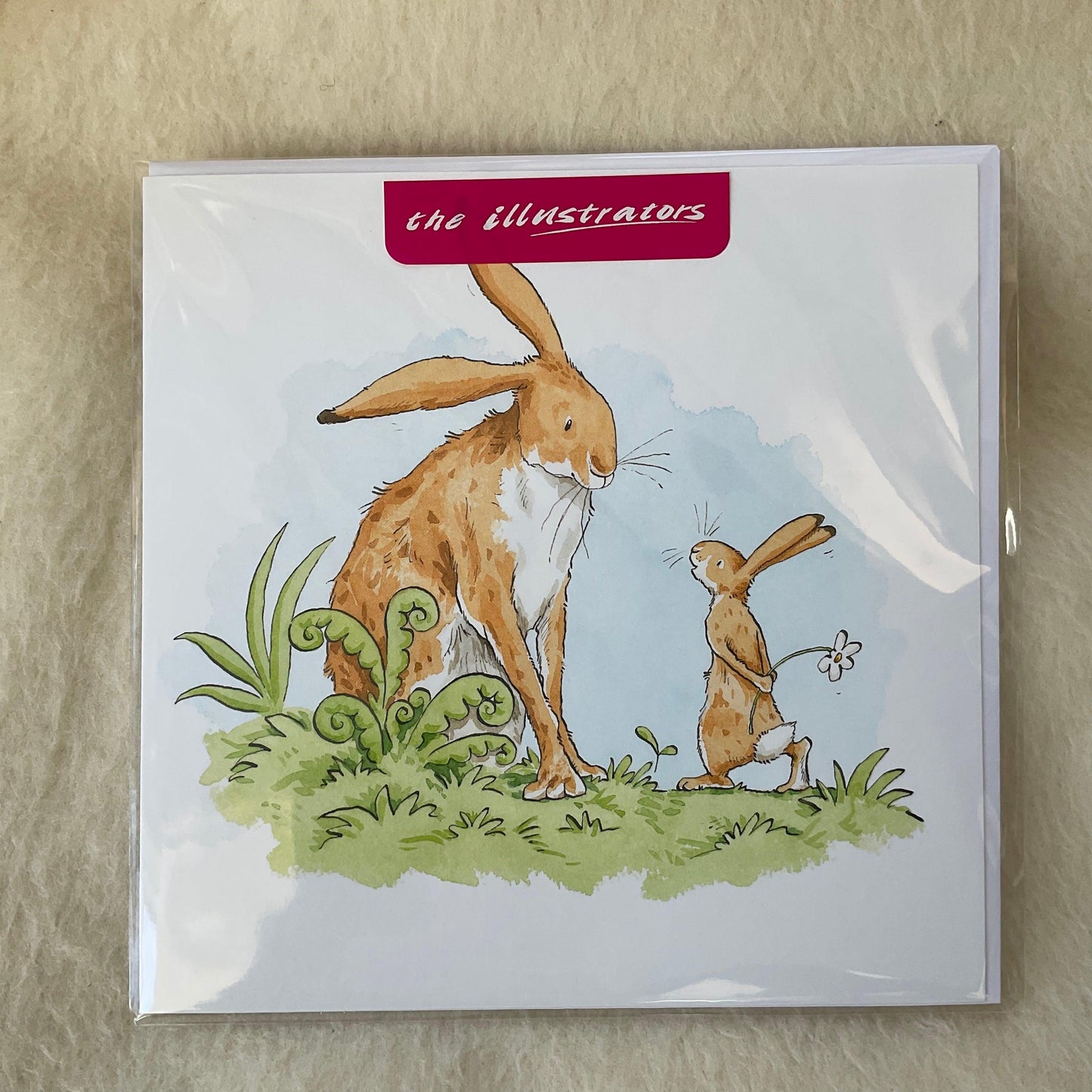 Anita Jeram Nutbrown Hare Card -  I Love You This Much