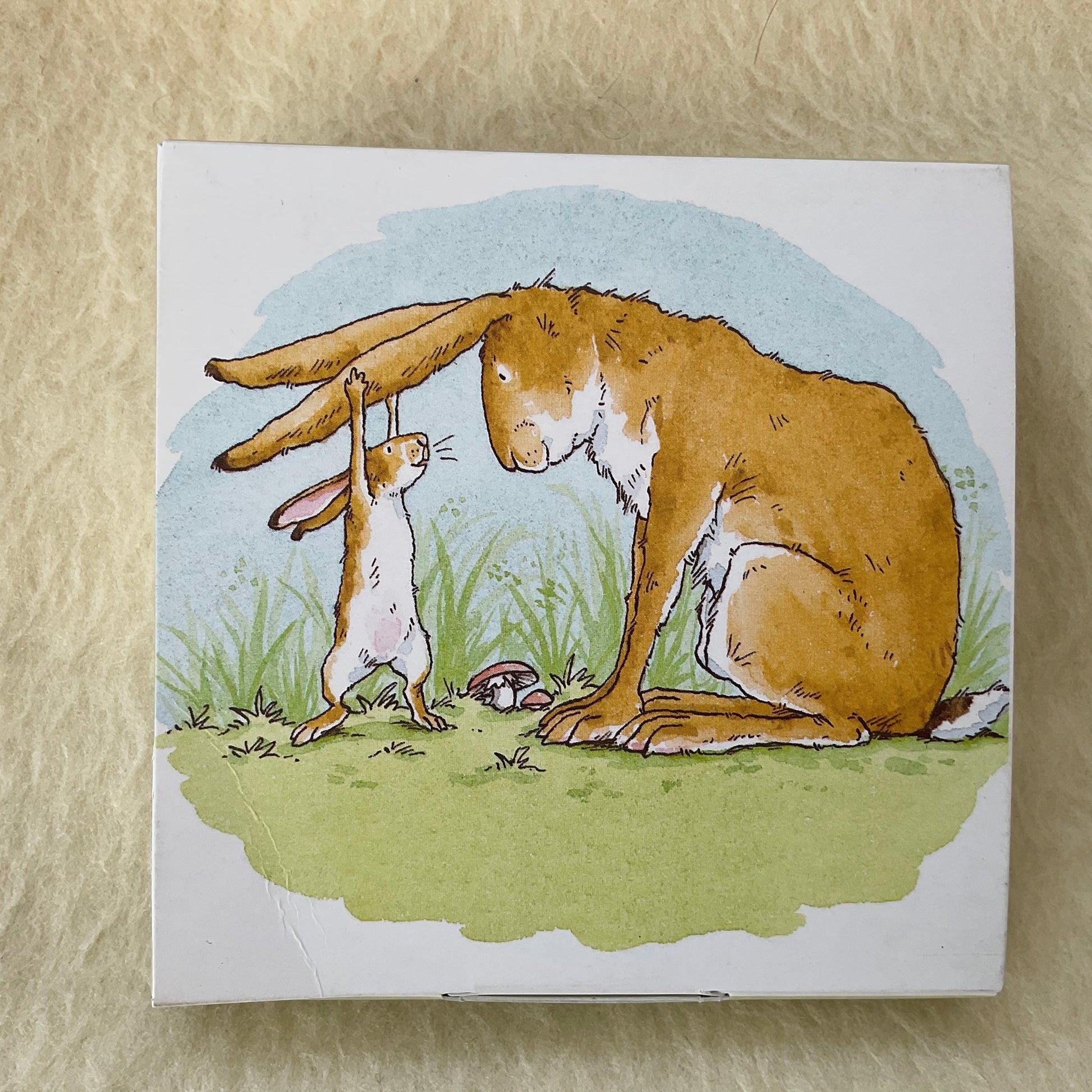 Anita Jeram Nutbrown Hare Card - Set of 8 Notecards - Bunny Creations
