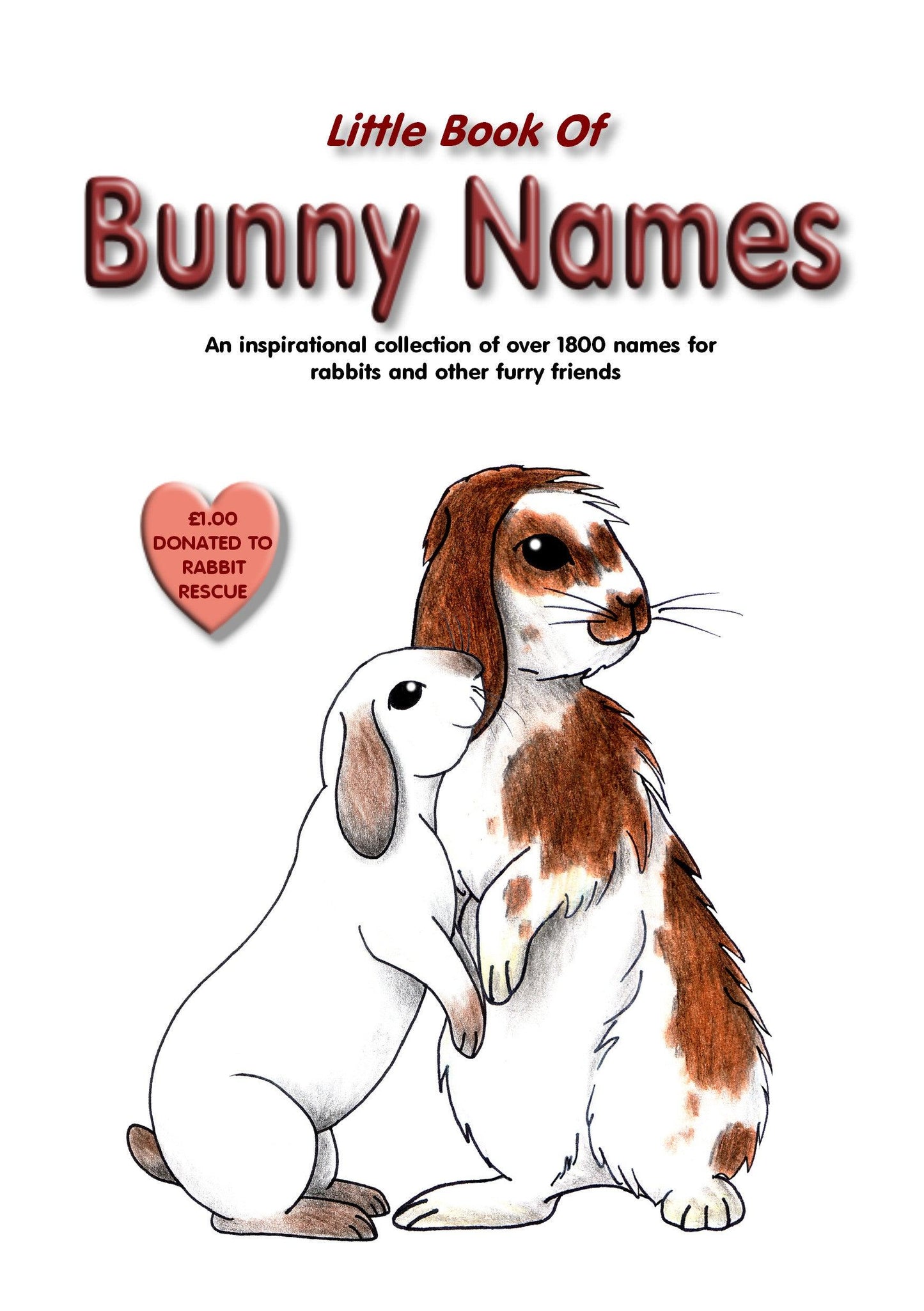 SALE - Bunny Names Book - Bunny Creations