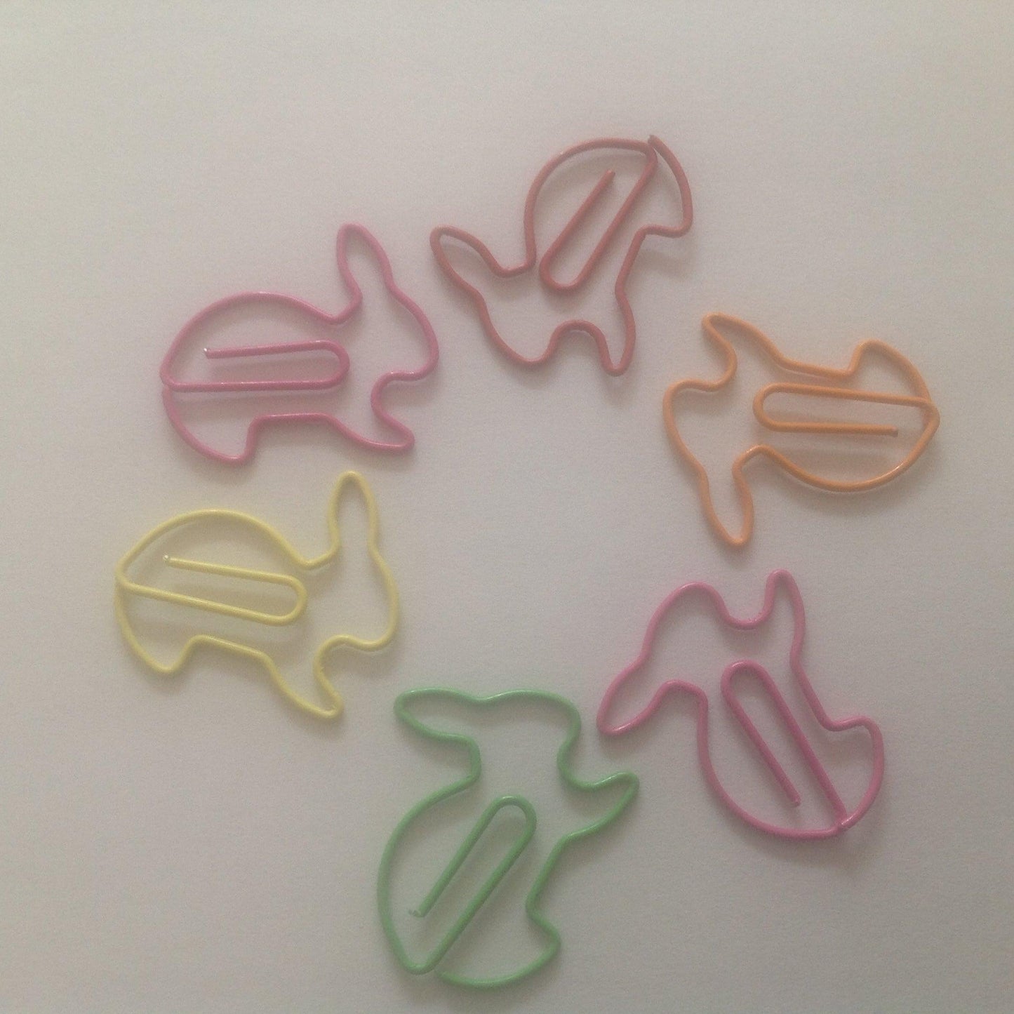 Bunny Shaped Paper Clips - Bunny Creations