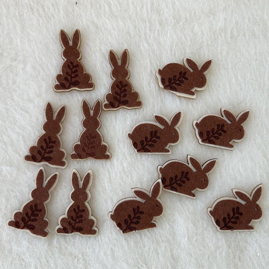 Craft Felt Bunny Rabbit Embellishments - Bunny Creations