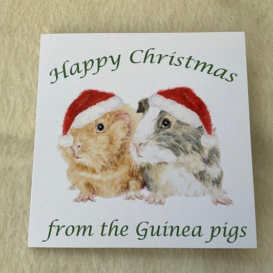 Exclusive From The Guinea Pigs Christmas Card - Bunny Creations