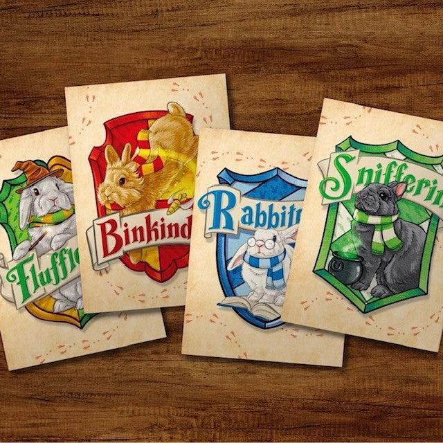 Firlefanz Designs Enchanted Bunnies postcards - Bunny Creations