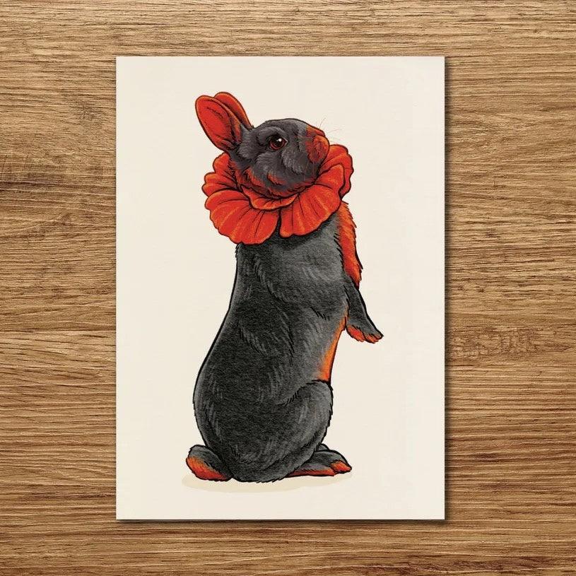 Firlefanz Designs Flower Bunnies Postcards - Bunny Creations