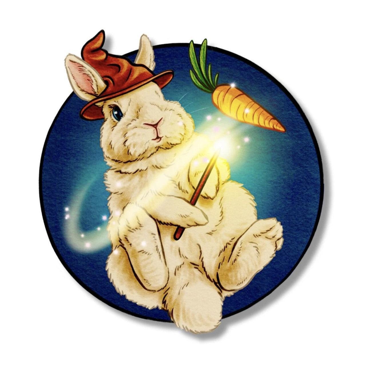 Firlefanz Designs Magic Rabbit Car Sticker - Bunny Creations